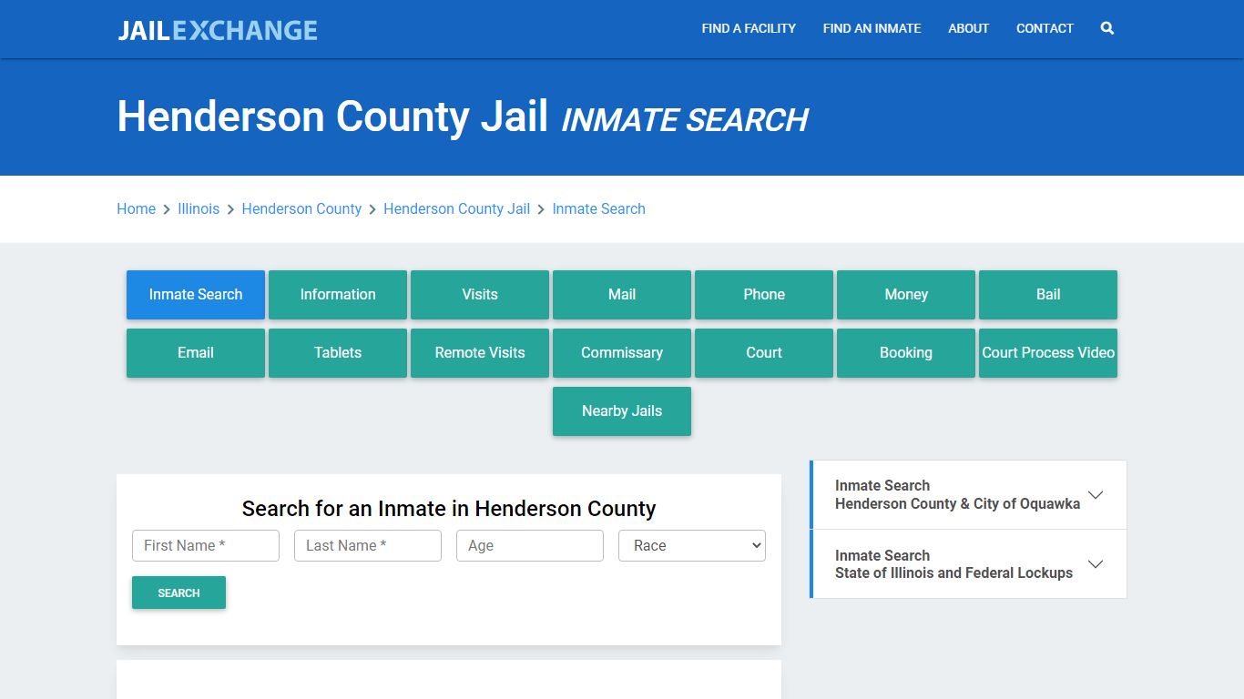 Henderson County Jail, IL Inmate Search: Roster & Mugshots